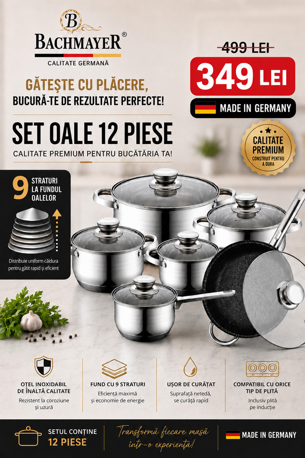 Set Oale 12 Piese Bachmayer