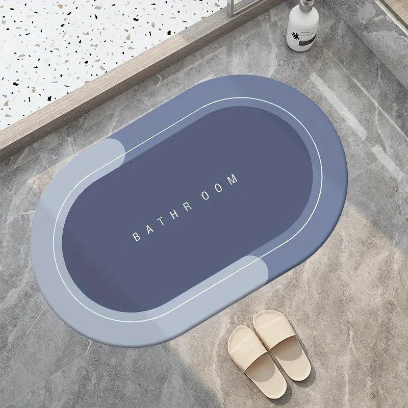 1+1 CADOU! Covoras super absorbant pentru baie cu uscare rapida